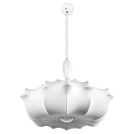 Подвесной светильник с белым фигурным абажуром и мягкими волнистыми краями Cloud Motion  варинант исполнения - 15 | Loft Concept в Кирове