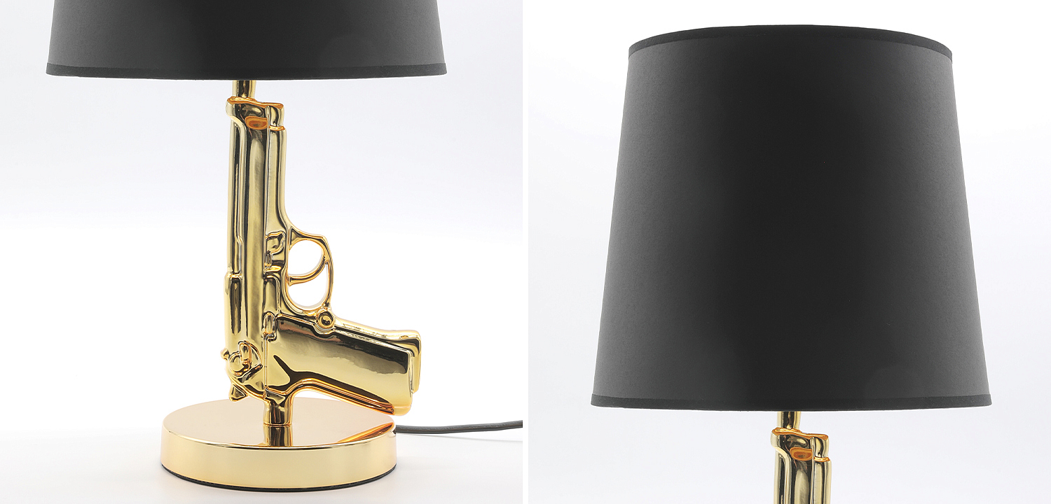 Настольная лампа Flos Gun Table Lamp Настольная лампа Flos Gun Table Lamp - Loft-Concept в Кирове