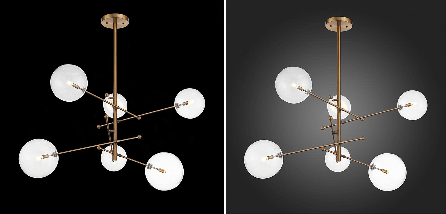 Люстра Gallotti & Radice Brass 6 Люстра Gallotti & Radice Brass 6 - Loft-Concept в Кирове