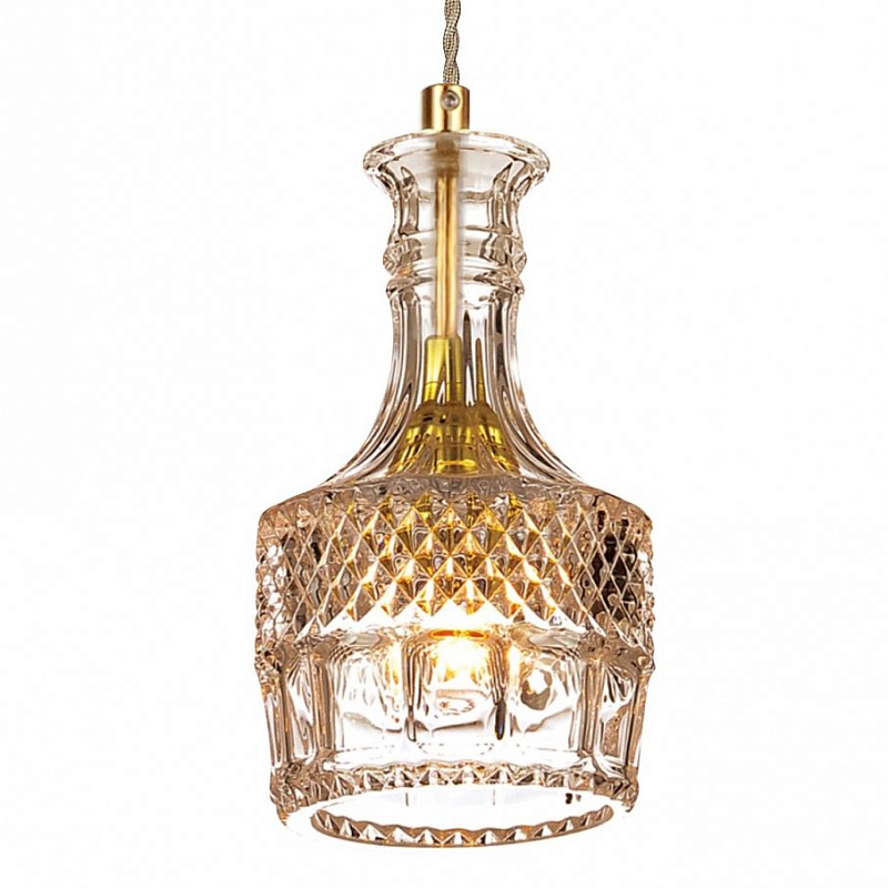 Подвесной светильник lee broom DECANTERLIGHT pendant II Amber Золотой Янтарь (Amber) Подвесной светильник lee broom DECANTERLIGHT pendant II Amber Золотой Янтарь (Amber) в Кирове | Loft Concept