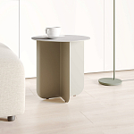 Cross журнальный столик чёрный из металла и кожи варинант исполнения - 1 | Loft Concept в Кирове