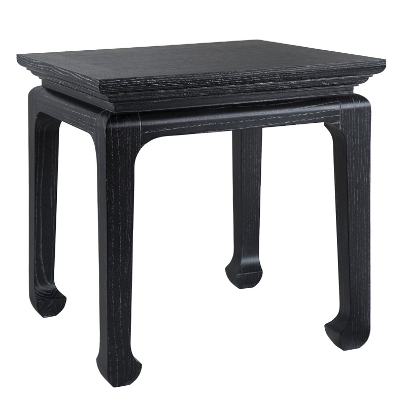 Приставной стол Black Curved Черный Приставной стол Black Curved Черный в Кирове | Loft Concept