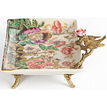 Блюдо фарфоровое Поле цветов Terra варинант исполнения - 3 | Loft Concept в Кирове