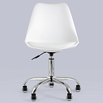 Офисный стул на металлическом основании EGGERY White варинант исполнения - 4 | Loft Concept в Кирове