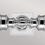 Бра для ванных комнат горизонтальное с двумя матовыми стеклянными цилиндическими плафонами Feiss варинант исполнения - 2 | Loft Concept в Кирове