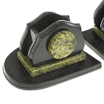 Настольный письменный набор из змеевика из 7-ми элементов Successful Leader варинант исполнения - 5 | Loft Concept в Кирове