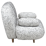 Диван с мягкой обивкой из ткани Michael Sofa варинант исполнения - 2 | Loft Concept в Кирове