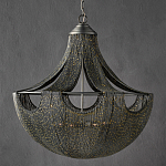 Люстра в форме колокола с декором из тонких железных нитей Jagged Pattern варинант исполнения - 5 | Loft Concept в Кирове