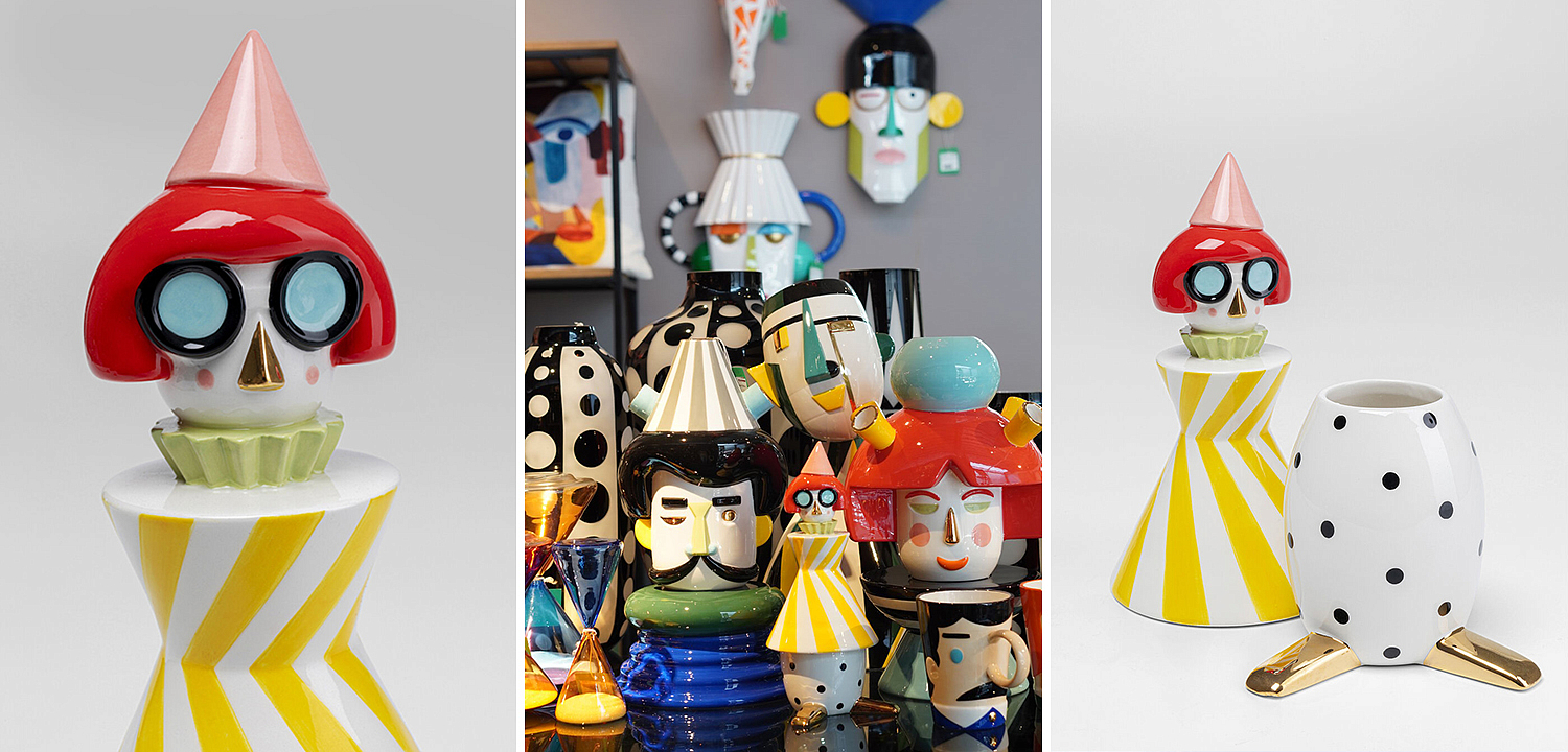 Ваза с крышкой Funny Doll Vase III Ваза с крышкой Funny Doll Vase III - Loft-Concept в Кирове