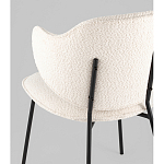 Стул Bellamy букле молочный варинант исполнения - 3 | Loft Concept в Кирове