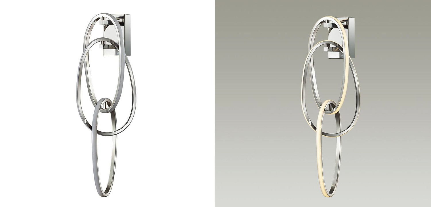 Бра 3 Chain Link Chrome Бра 3 Chain Link Chrome - Loft-Concept в Кирове