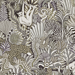 Ткань Jungle Animaux Camoufles Бежевый Велюр N 1147 варинант исполнения - 1 | Loft Concept в Кирове