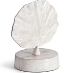 Статуэтка белая Metal Flowers Аntique Рlating варинант исполнения - 1 | Loft Concept в Кирове