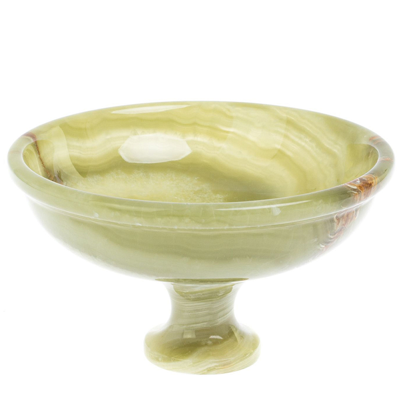 Конфетница из натурального камня оникс Stone Candy Bowl Бежевый Конфетница из натурального камня оникс Stone Candy Bowl Бежевый в Кирове | Loft Concept