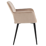 Стул с подлокотниками бежевый NEASAN STOOL варинант исполнения - 3 | Loft Concept в Кирове