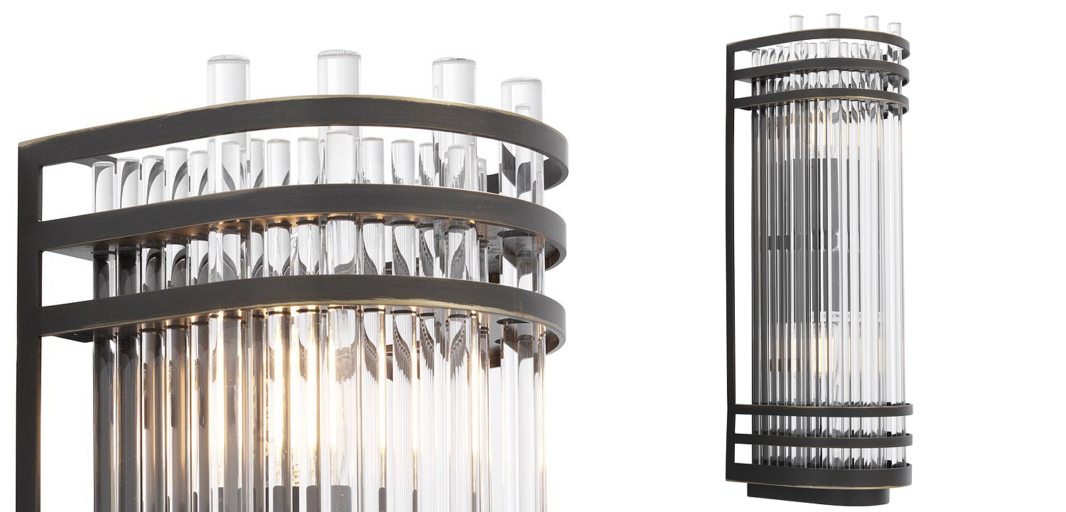 Бра Eichholtz Wall Lamp Gulf S Bronze Бра Eichholtz Wall Lamp Gulf S Bronze - Loft-Concept в Кирове