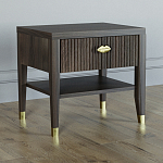 Прикроватная тумбочка с ящиком Elsa Dreams Walnut варинант исполнения - 1 | Loft Concept в Кирове