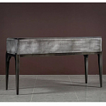 Консоль прямоугольная серая с 4-мя выдвижными ящиками Grany варинант исполнения - 1 | Loft Concept в Кирове