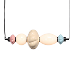 Подвесной светильник фигруный с керамическими элементами 18W LED Fragrant Light варинант исполнения - 2 | Loft Concept в Кирове