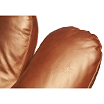 Дизайнерское кожаное кресло в форме руки Poltronova Joe Gold  Armchair варинант исполнения - 11 | Loft Concept в Кирове