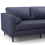 Мебельная ткань Шенилл синий цвет 138 см T4-33 варинант исполнения - 5 | Loft Concept в Кирове