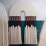 Настенное украшение из хлопковых нитей Volcan Wall Hanging варинант исполнения - 1 | Loft Concept в Кирове