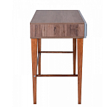 Стол письменный из массива бука с 2-мя ящиками серый Wenge Light варинант исполнения - 2 | Loft Concept в Кирове