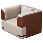 Кресло Richmond  с кожаной отделкой варинант исполнения - 2 | Loft Concept в Кирове