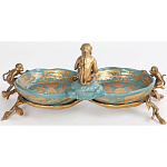 Блюдо двойное из фарфора Crogy варинант исполнения - 4 | Loft Concept в Кирове