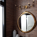 Зеркало в ассиметричной золотой раме Mirror of Aragorn варинант исполнения - 4 | Loft Concept в Кирове