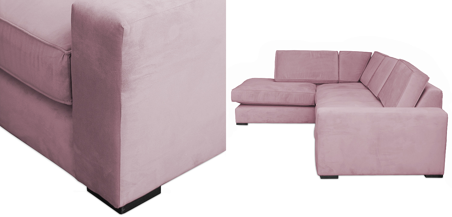 Диван угловой Lombardi Sofa вялая роза Диван угловой Lombardi Sofa вялая роза - Loft-Concept в Кирове