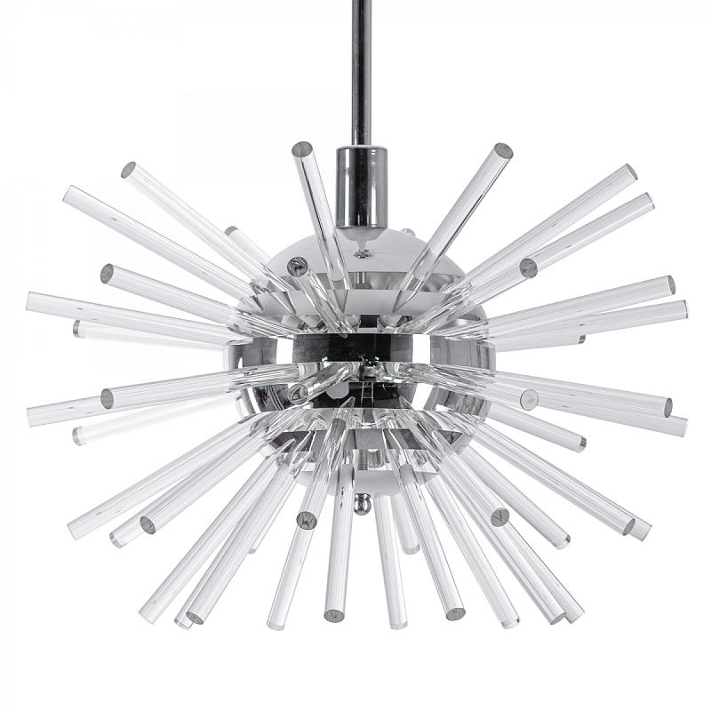 Bakalowits Miracle Sputnik Chandelier with Crystal Glass Rods Хром Прозрачное Стекло Bakalowits Miracle Sputnik Chandelier with Crystal Glass Rods Хром Прозрачное Стекло в Кирове | Loft Concept
