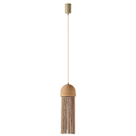 Подвесной светильник натуральная пробка с бахромой Natural Cork варинант исполнения - 2 | Loft Concept в Кирове