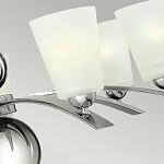 Люстра с матовыми конусными плафонами и декоративными элементами в форме шаров Hinkley варинант исполнения - 17 | Loft Concept в Кирове