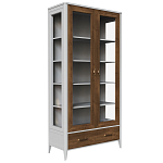 Витрина из массива бука двухдверная Tasteful Furniture варинант исполнения - 1 | Loft Concept в Кирове