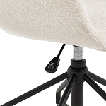 Вращающееся кресло с обивкой букле Boucle Office Chair варинант исполнения - 4 | Loft Concept в Кирове