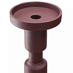 Подсвечник фигурный сливовый Bright Accent 35 см варинант исполнения - 2 | Loft Concept в Кирове