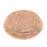 Подставка под шар круглая из натурального камня Мрамор Розовый Natural Stone Sphere Stands варинант исполнения - 1 | Loft Concept в Кирове