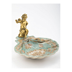 Блюдо с бронзовым ангелом Porcelain Angels of Paradise варинант исполнения - 2 | Loft Concept в Кирове