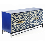 Буфет в гостиную с инкрустацией Bone Inlay Deco Sideboard - Orleans ZEBRA варинант исполнения - 1 | Loft Concept в Кирове