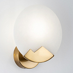 Бра с плафоном из камня в форме диска Ricci Stone Wall Lamp варинант исполнения - 2 | Loft Concept в Кирове