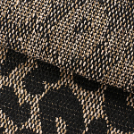 Мебельная ткань Жаккард коричневый животный принт 145 см T2-140 варинант исполнения - 3 | Loft Concept в Кирове