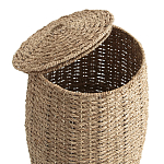 Корзина с крышкой из камыша Chane Wicker Basket варинант исполнения - 3 | Loft Concept в Кирове
