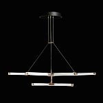 Люстра с геометрической конструкцией из вытянутых цилиндрических плафонов Hex Scaffold  варинант исполнения - 4 | Loft Concept в Кирове