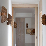 Бра плетеное из ротанга Chainmail варинант исполнения - 3 | Loft Concept в Кирове