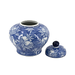 Ваза с крышкой в китайском стиле Гранатовое дерево Blooming Pomegranate варинант исполнения - 10 | Loft Concept в Кирове