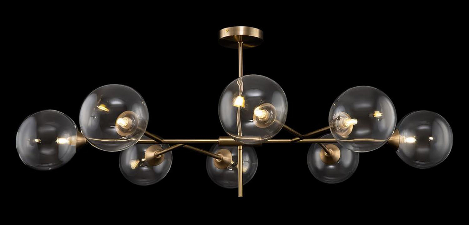 Потолочная люстра Gallotti & Radice Leaf Bronze 8 Потолочная люстра Gallotti & Radice Leaf Bronze 8 - Loft-Concept в Кирове