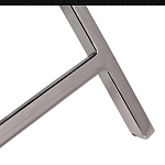 Стол сервировочный кожаный с декором в виде золотистой фигуркой лося Embodiment of Style варинант исполнения - 4 | Loft Concept в Кирове