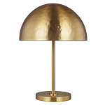 Настольная лампа с полусферическим абажуром золотого цвета Generation Lighting варинант исполнения - 1 | Loft Concept в Кирове