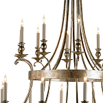 Люстра большая двухъярусная на 30 ламп Grand Chandelier варинант исполнения - 1 | Loft Concept в Кирове